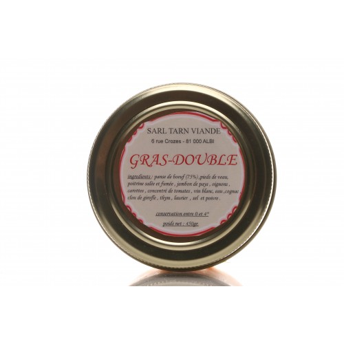 GRAS-DOUBLE MAISON 450 GR.
